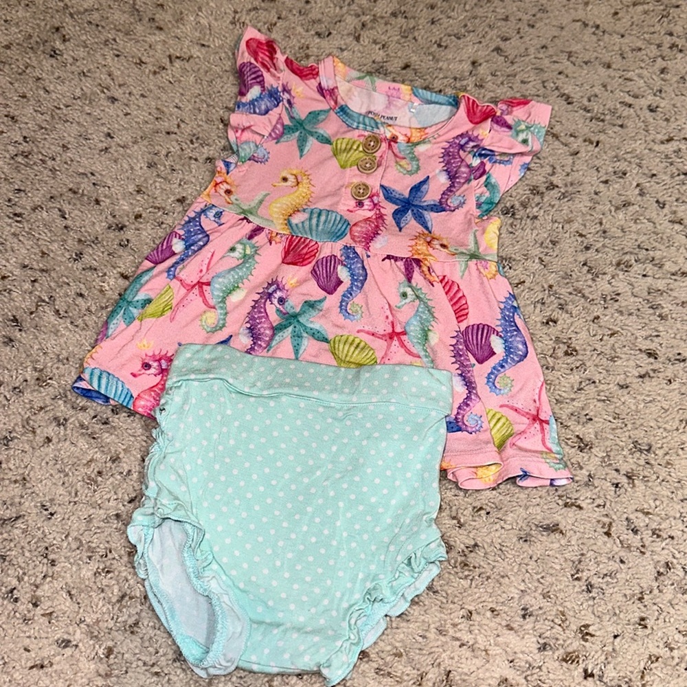 Posh Peanut Bummie Set